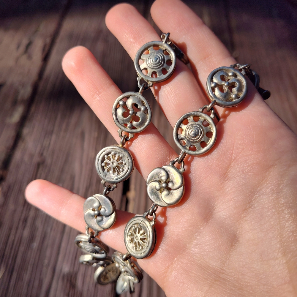 Givenchy Silver and Gold Necklace